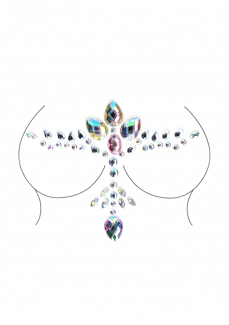 Le Desir Dazzling Cleavage Bling Sticker