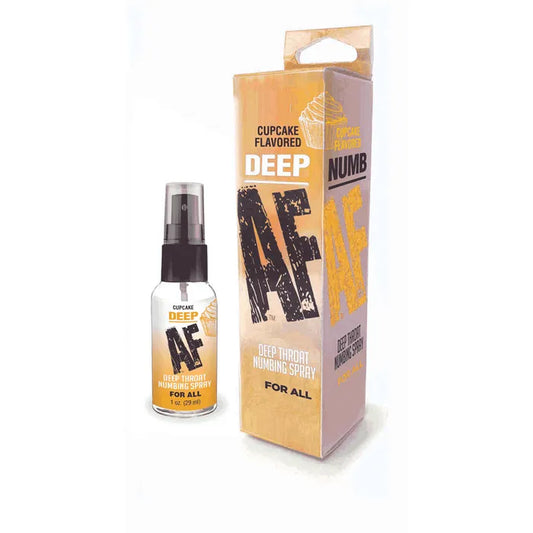 Little Genie | Deep AF - Cupcake Flavoured Deep Throat Spray 29ml