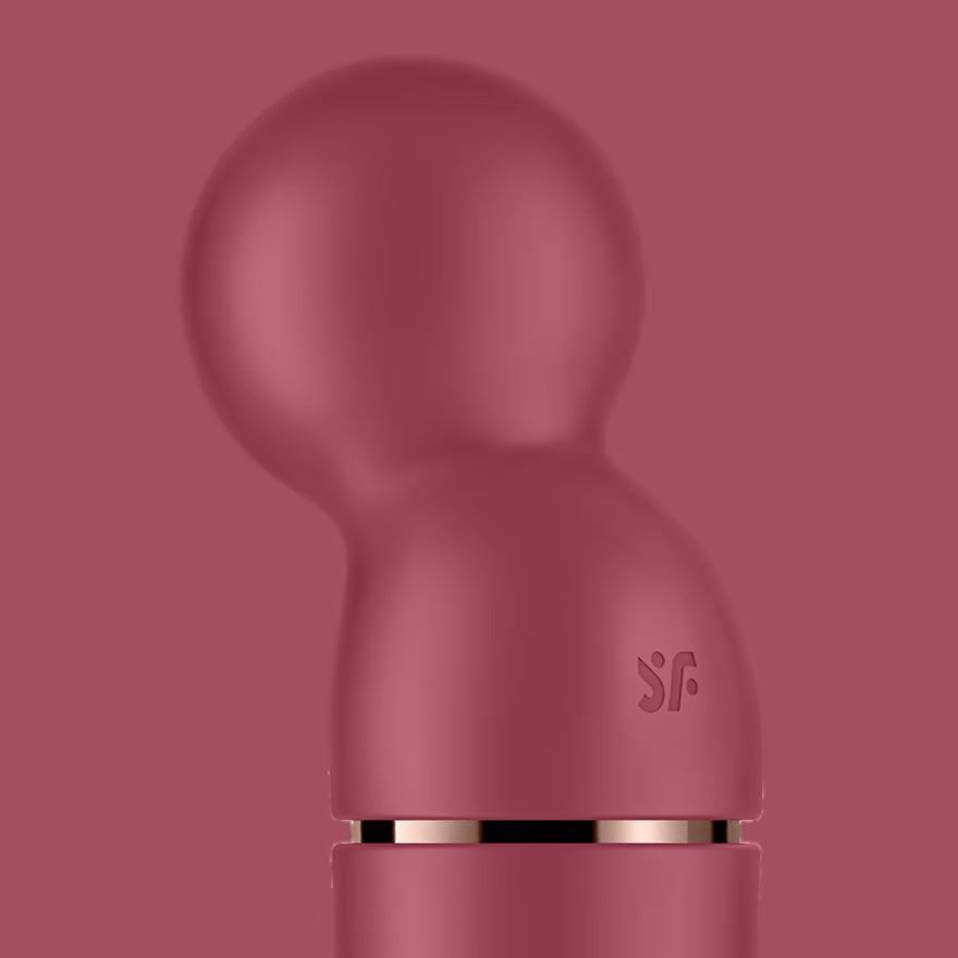 Satisfyer Planet Wand-er Massager Wand Vibrator Berry