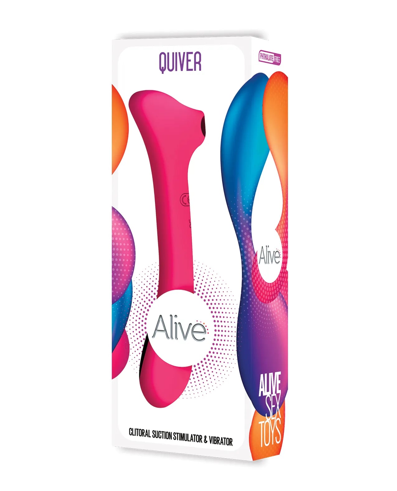 Adrien Lastic Alive Be Clitoral Suction Stimulator & Vibrator Pink