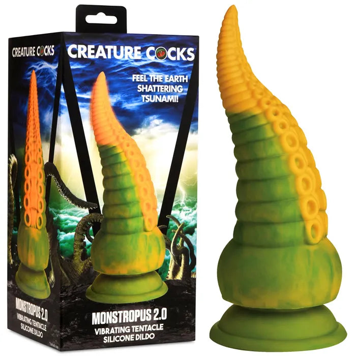 Creature Cocks Monstropus 2.0 Vibrating Tentacled Monster Silicone 18.5cm Dildo