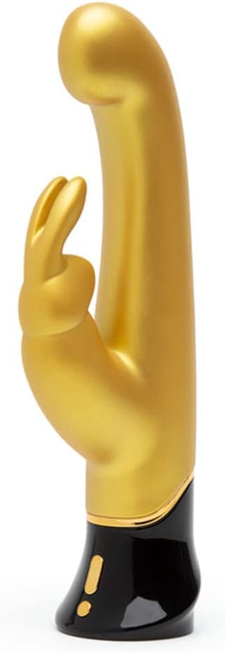 Fifty Shades of Grey Greedy Girl 10 Year Anniversary Gold Rabbit Vibrator