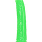 Shots Toys | REALROCK 20cm Slim Glow in the Dark Neon - Green (8") Dildo Dong