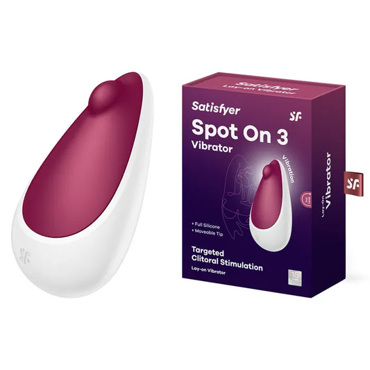 Satisfyer Spot On 3 - Berry USB Rechargeable Clitoral Stimulator