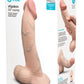 COTR | B-Vibe Slipskin Realistic Silicone Dildo - 10" Curved Cream