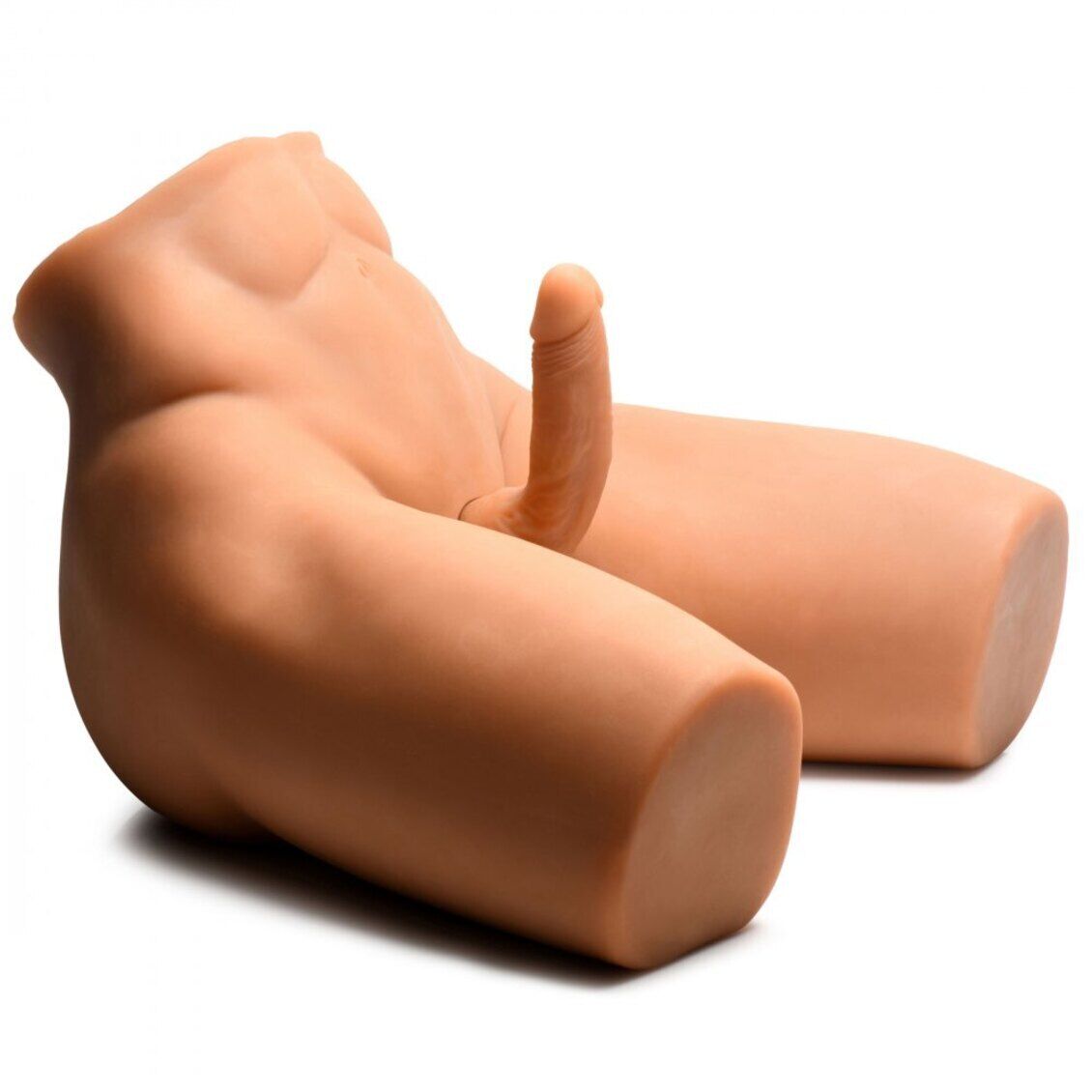 Curve Toys | Jock Poseable Torso w Thrusting Dildo Medium 21kg