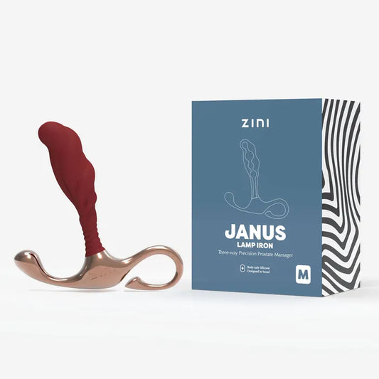 Zini Janus Lamp Iron - Red Medium Prostate Massager