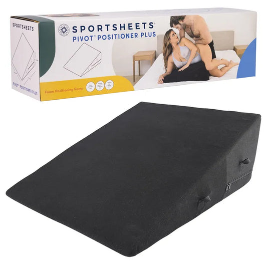 Sportsheets Pivot Positioner Plus - Black XL Foam Position Cushion