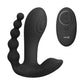 Shots Toys | VIVE Kata Pulse Wave G-Spot Clitoral Anal Triple Vibrator Black w Remote