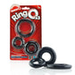 ScreamingO RingO x3 Cock Rings Black - 3 Pack