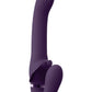 Shots Toys | VIVE Satu Vibrating Strapless Strap On Purple