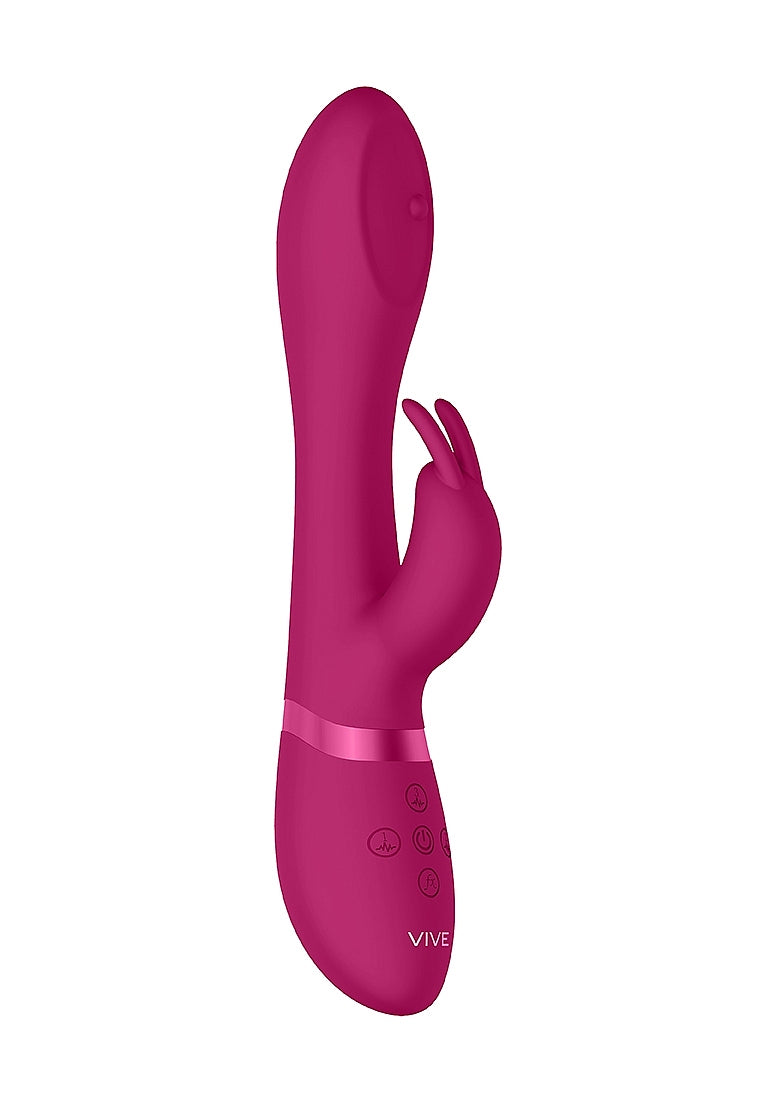 Shots Toys | VIVE Mira Spinning G-Spot Rabbit Vibrator Pink