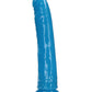 Shots Toys | REALROCK 32cm Slim Glow in the Dark Neon - Blue (11") Dildo Dong