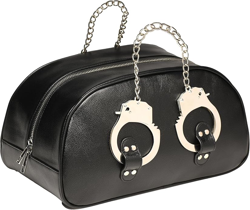 Master Series Cuffed & Loaded Travel Bag with Handcuff Handles