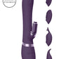 Shots Toys | VIVE Etsu Rabbit Vibrator with Interchangeable Attachments Purple