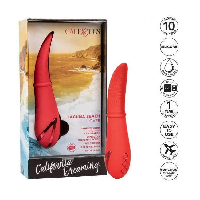 Calexotics California Dreaming Laguna Beach Lover Flickering Vibrator