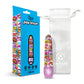 Global Novelties | Prints Charming Pop Tease 5" Mini Vibrator Purple w/storage bag