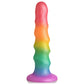 Curve Toys | Simply Sweet 6.5" Zigzag Rainbow Dildo