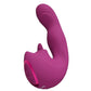 Shots Toys | VIVE Yumi Triple Motor G-Spot Finger Motion Vibrator and Flickering Tongue Stimulator Pink