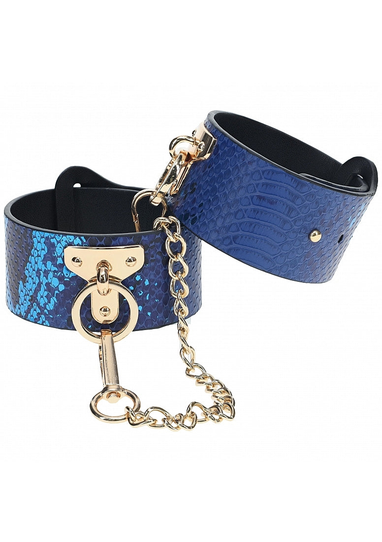 Shots Toys |  Ouch! Florence Collection - Leg Cuffs Ouch! - Blue