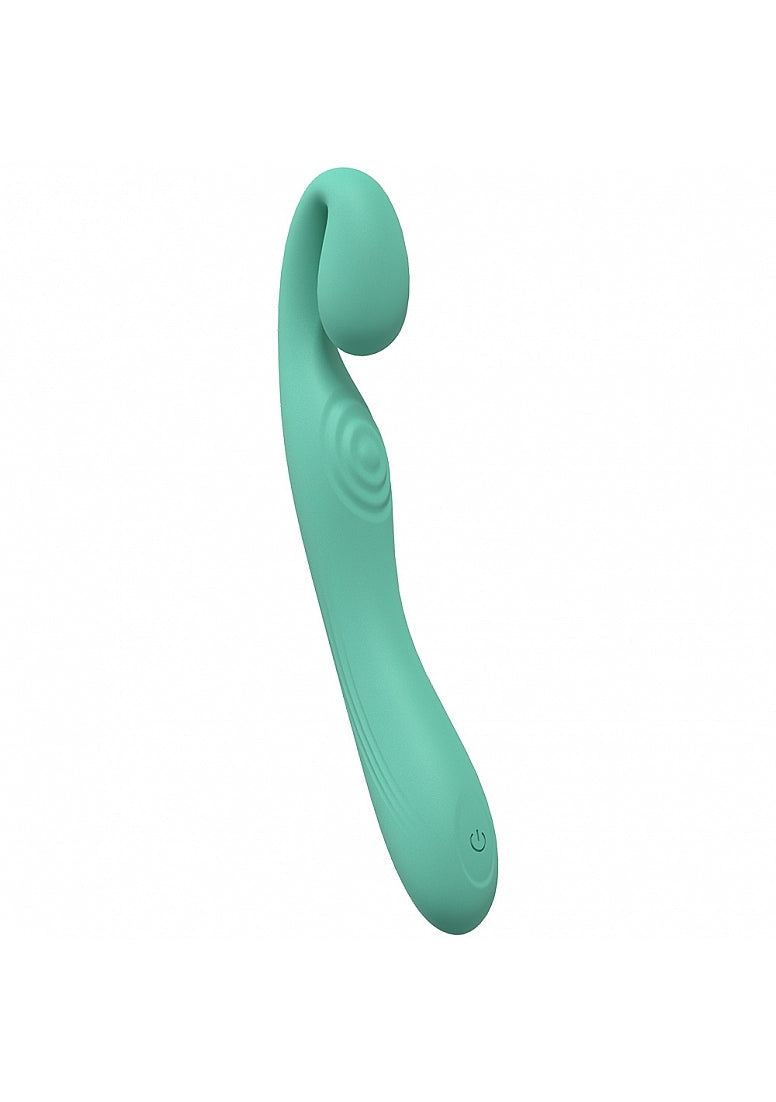 LOVELINE Obsession - Green 18.4cm USB Rechargeable Vibrator