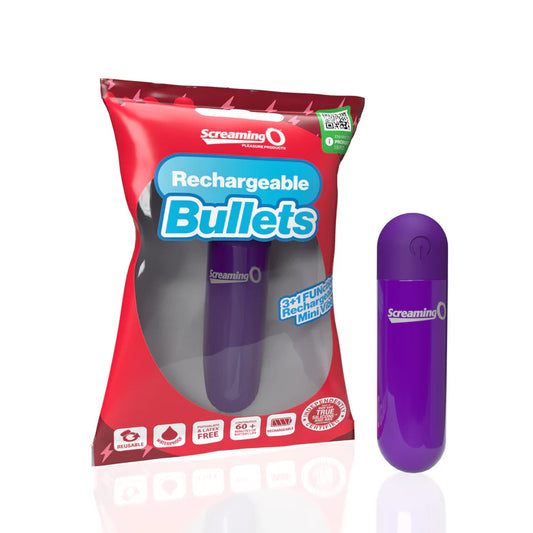 ScreamingO Rechargeable Bullet - Purple