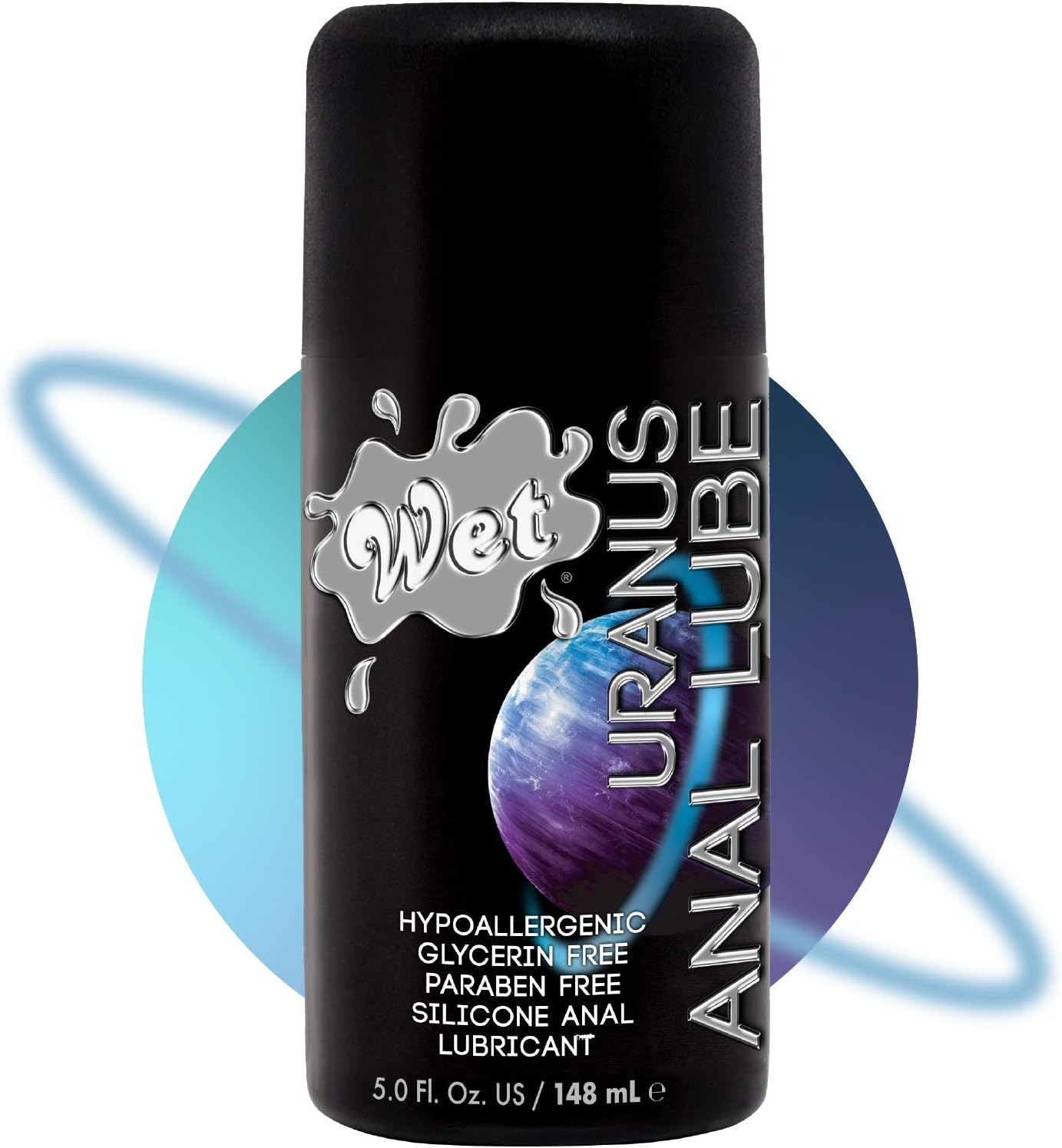 Wet Elite Uranus Silicone Anal Lube Lubricant 5oz/148ml