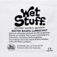 Wet Stuff Plain with Vitamin E Water Based Lubricant Sachets 4g (100 Pack)