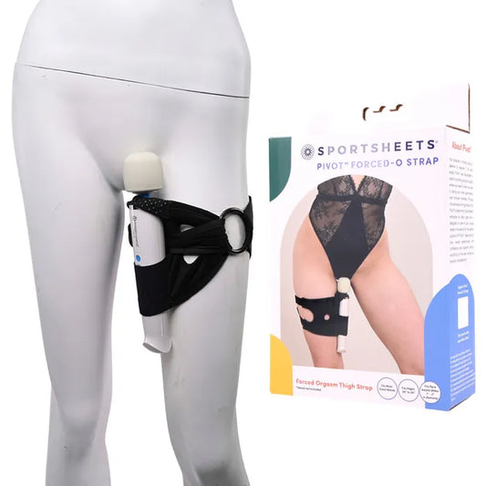 Sportsheets Pivot 2 in 1 Forced-O Strap - Thigh Harness