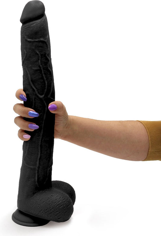 O-Products | Kiotos Cox MEGA XXL Dildo 43cm x 5.5cm Black 04