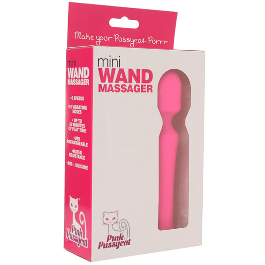 Cousins Group | Pink Pussycat Mini Wand Vibe Vibrator