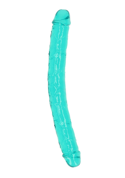 Shots Toys | REALROCK 34cm (13") Double Dong Turquoise