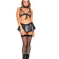 Dreamgirl Lingerie Bedroom Costume Goth School Girl Size OS