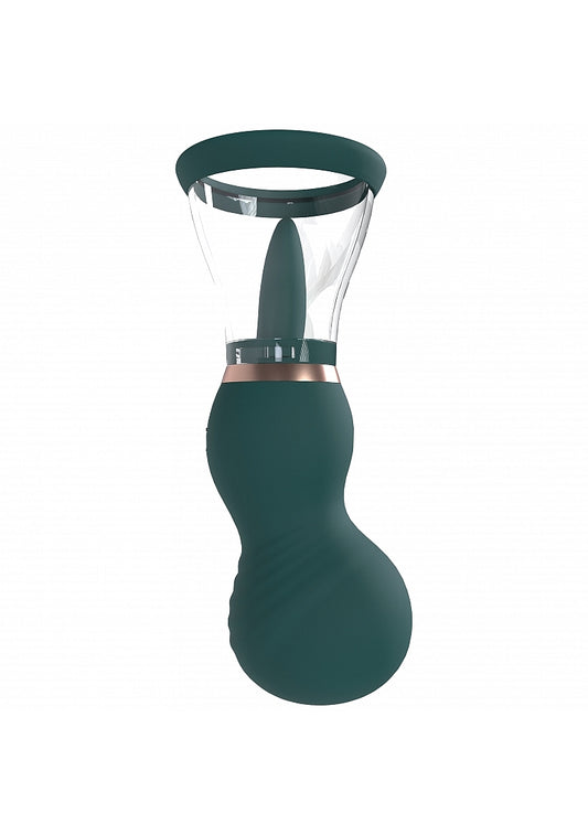 Shots Toys | PUMPED Sensual Auto Vulva & Breast Pump - Green