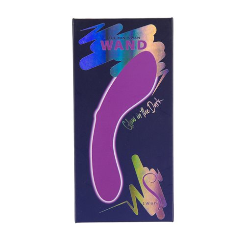 Swan The Mini Swan Wand - Purple Glow In The Dark