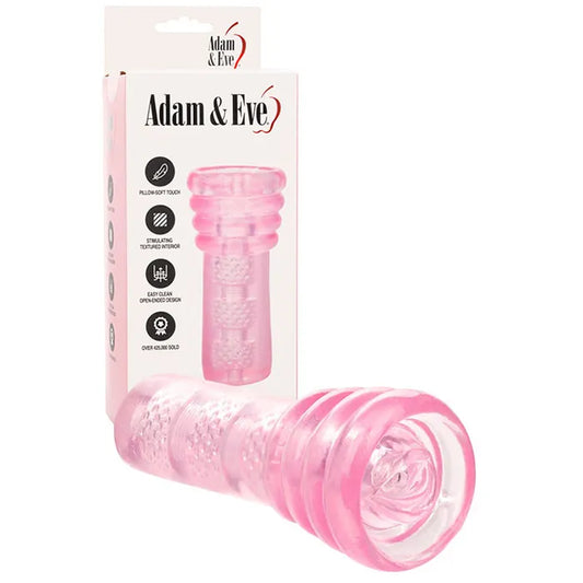 Adam & Eve SUPER HEAD HONCHO - Pink Oral Stroker