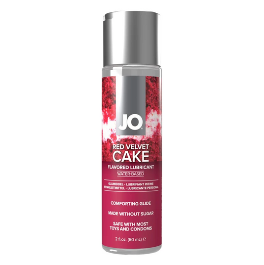 JO H2O Flavored Red Velvet Cake Water Based Lubricant 2oz/60ml