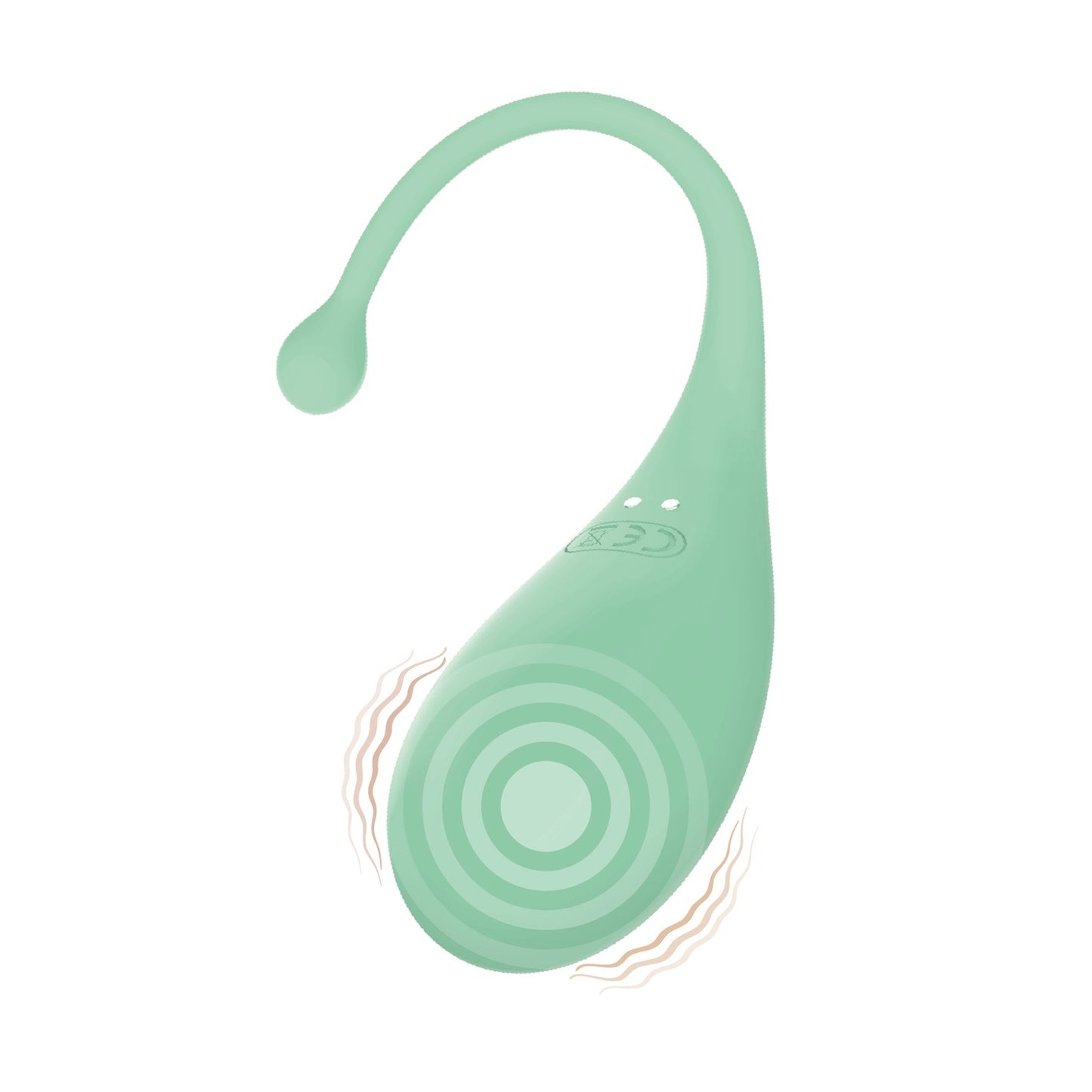 Adrien Lastic Palpitation Vibrating Egg Mint G-Spot Stimulation (App Control)