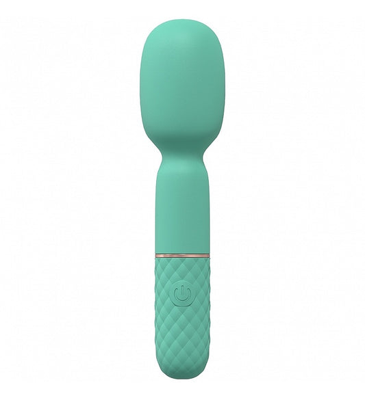 LOVELINE Bella - Green 14cm USB Rechargeable Massage Wand Vibrator