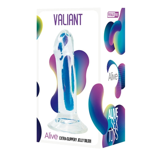 Adrien Lastic Alive Valiant 6" Extra Slippery Jelly Dildo