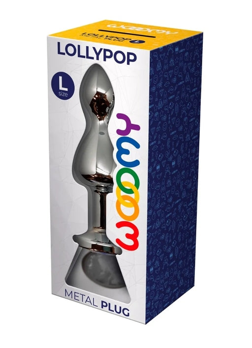 Adrien Lastic WOOOMY Lollypop Double Ball Metal Plug White L