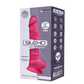 Adrien Lastic Silexd 8" Model 1 Realistic Silicone Dildo with Vibration - Pink