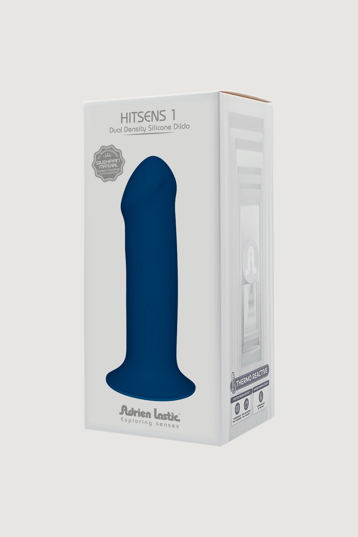 Adrien Lastic Hitsens 1 - 7" Blue Premium Double Density Dildo