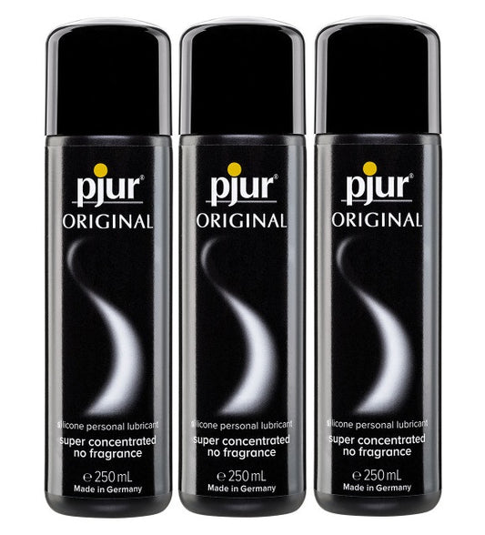 Pjur Original Silicone Lubricant 3x250ml - 3 Pack