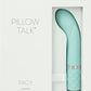 Pillow Talk Racy Mini G-Massager Vibrator w Swarovski Crystal - Teal