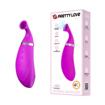 Pretty Love Hazel Clitoral Sucking Massager Stimulation Purple