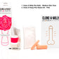 Clone a Willy Plus Balls Medium Skin Tone + Clone a Pussy Sleeve Kit - 2 Pack