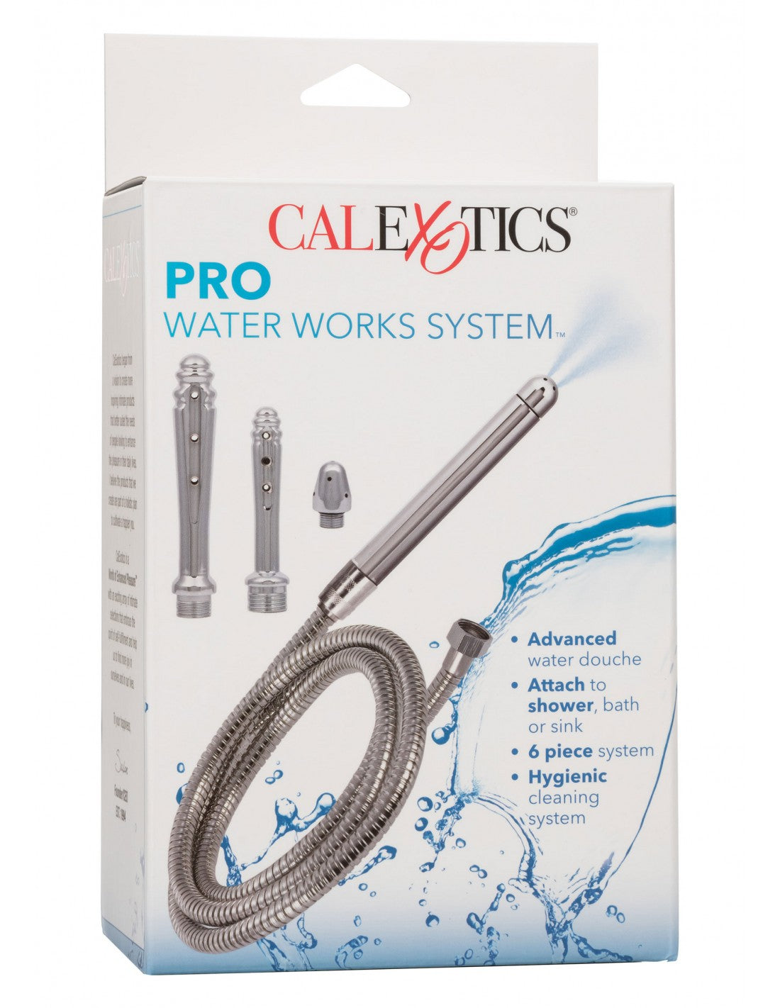 Calexotics Pro Water Works System Advanced Water Shower Douche Enema