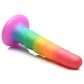 Curve Toys | Simply Sweet 6.5" Zigzag Rainbow Dildo