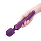 Love Distance GRASP Purple 22.9cm USB Rechargeable Massager Wand App Control